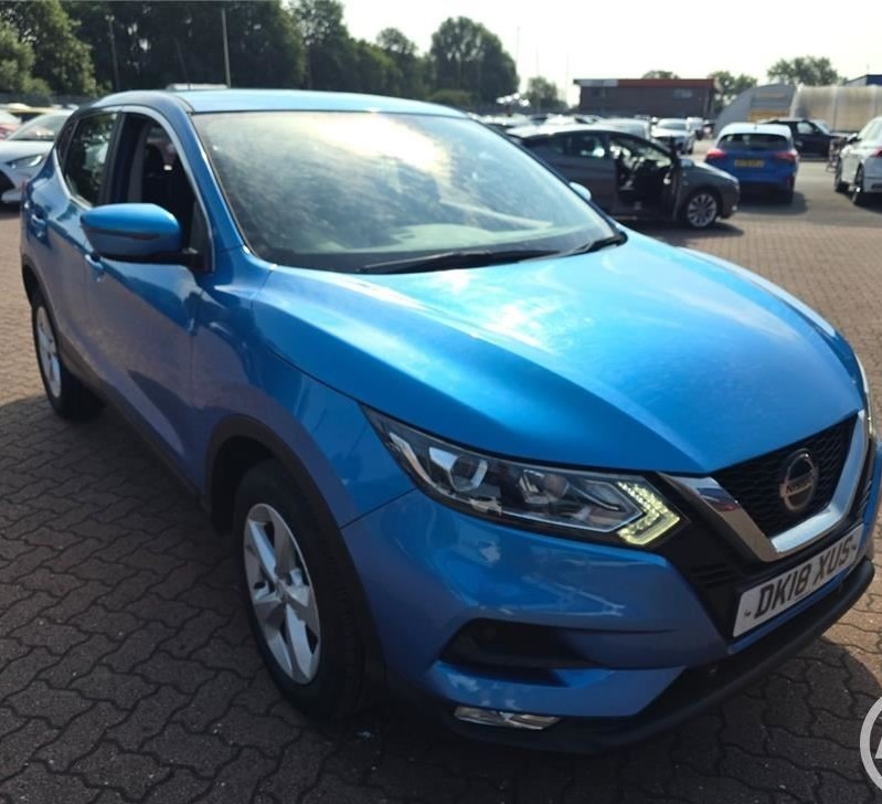 Nissan Qashqai 1.2 Dig-t Acenta Smart Vision Dab 6 Ser Blue