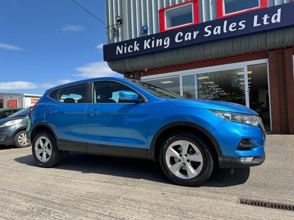 Nissan Qashqai 1.2 Dig-t Acenta Smart Vision Dab 6 Ser DK18XUS Blue