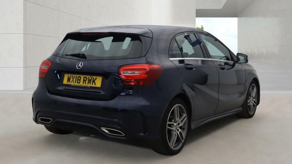 Mercedes-Benz A Class A200d Amg Line Nav Camera Ulez 7 WX18RWK Blue #5