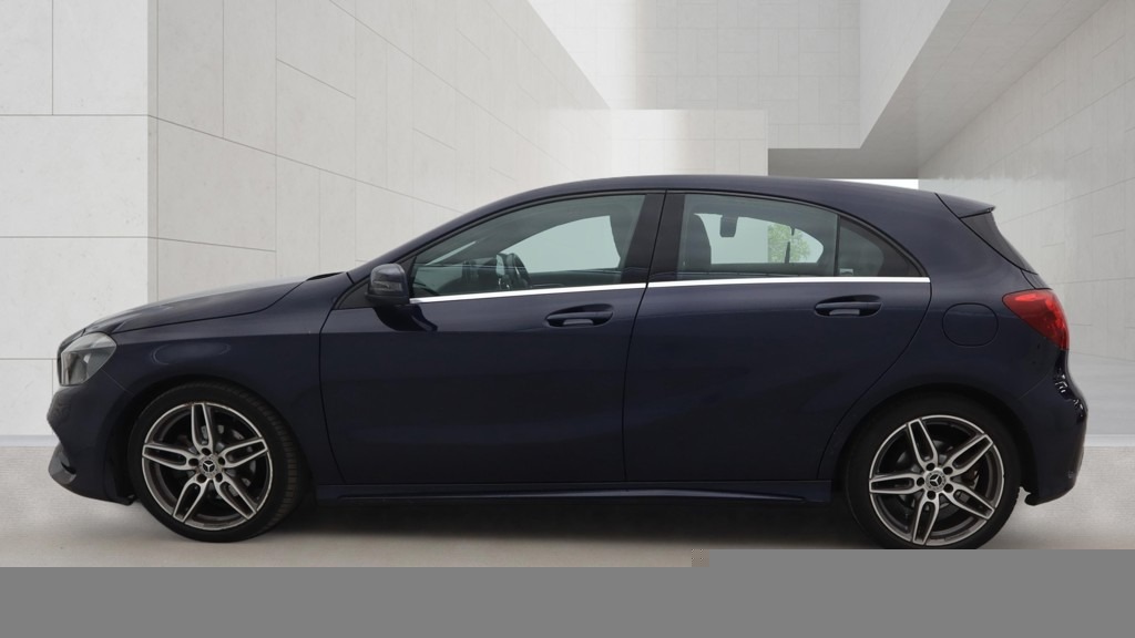 Mercedes-Benz A Class A200d Amg Line Nav Camera Ulez 7 WX18RWK Blue #6
