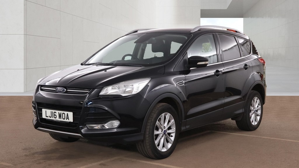 Ford Kuga 2.0 Tdci 150 Titanium Dab Ulez 60 Mpg LJ16WOA Black #3