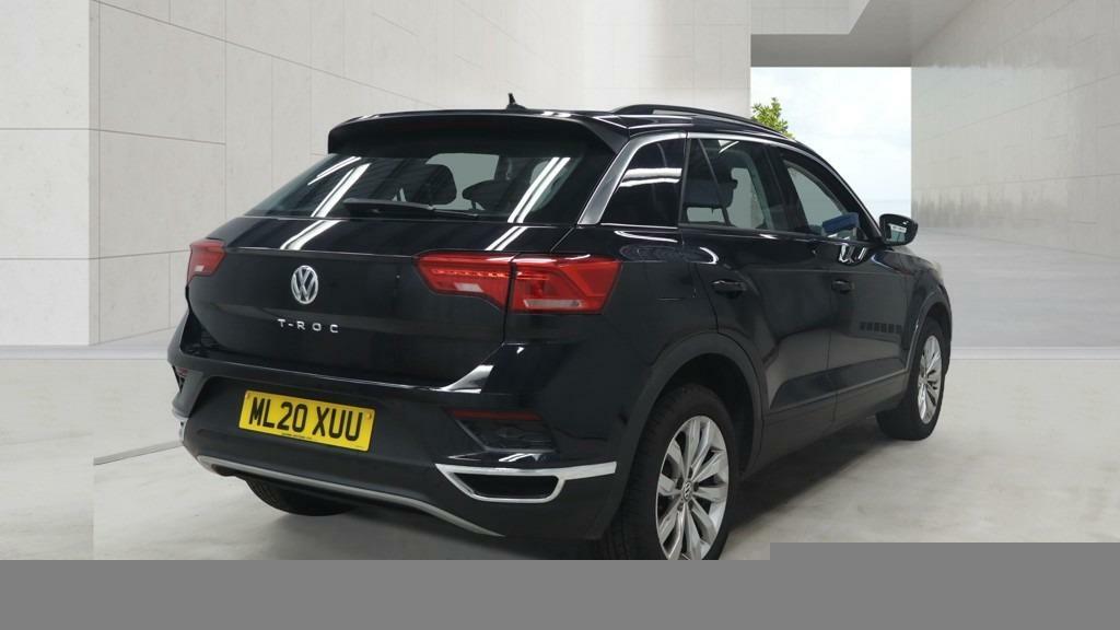 Volkswagen T-Roc 1.0 Tsi Se Car Net Apps Ulez Vw History Black #4