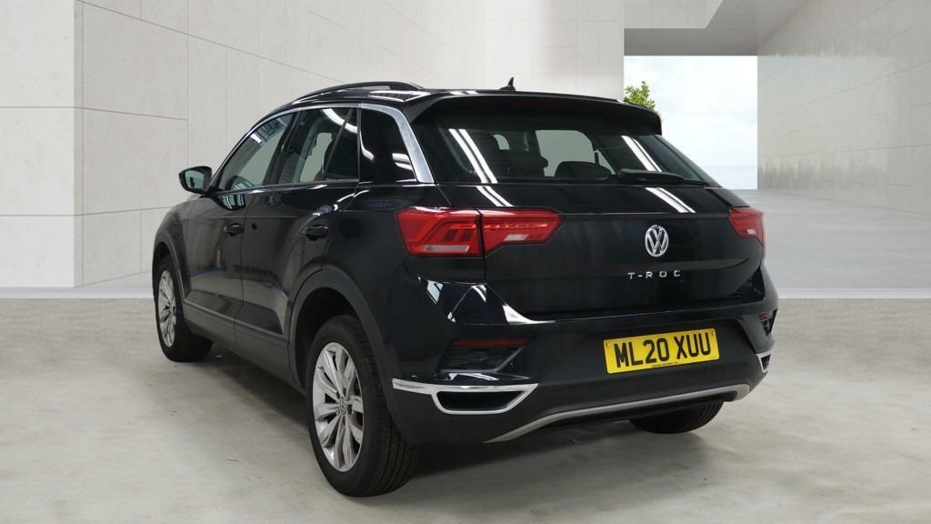Volkswagen T-Roc 1.0 Tsi Se Car Net Apps Ulez Vw History Black #2