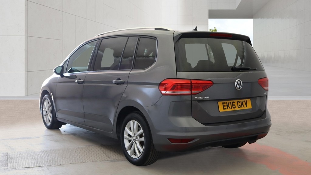 Volkswagen Touran 1.6 Tdi Se Family Panroof Nav 35 Tax Grey #2