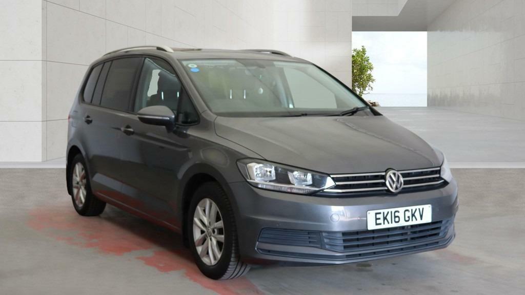 Volkswagen Touran 1.6 Tdi Se Family Panroof Nav 35 Tax Grey