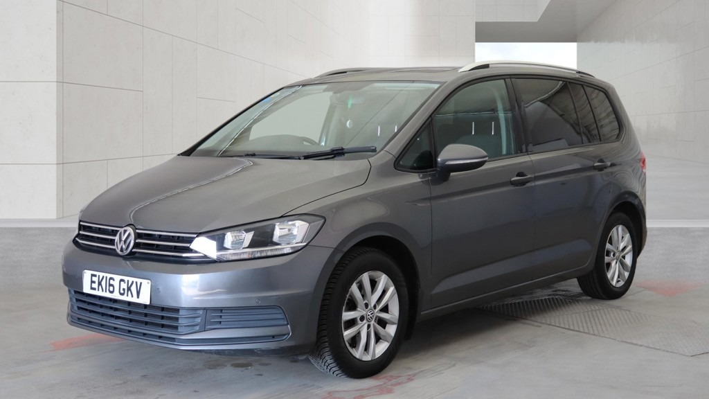 Volkswagen Touran 1.6 Tdi Se Family Panroof Nav 35 Tax Grey #5