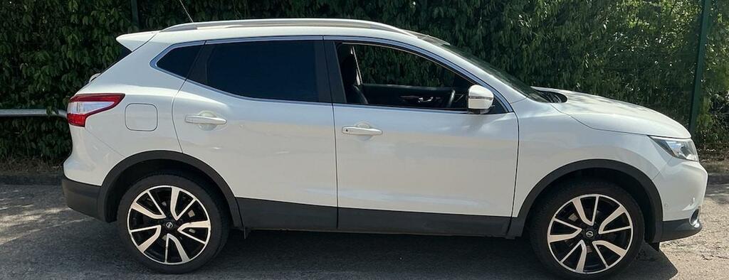 Nissan Qashqai 1.6 Dci Tekna Panroof Nav Camera Ulez White #6