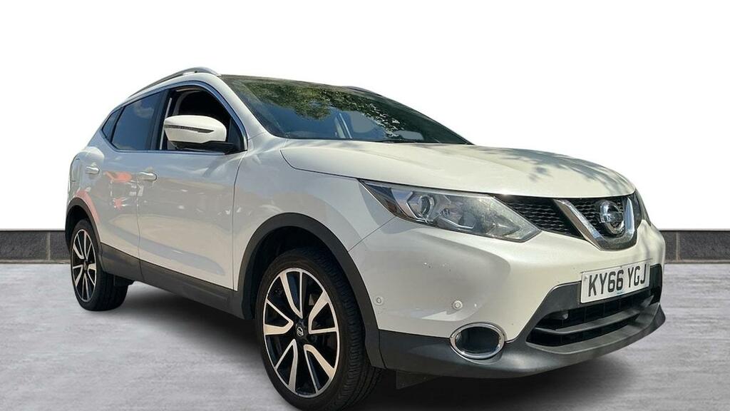 Nissan Qashqai 1.6 Dci Tekna Panroof Nav Camera Ulez White