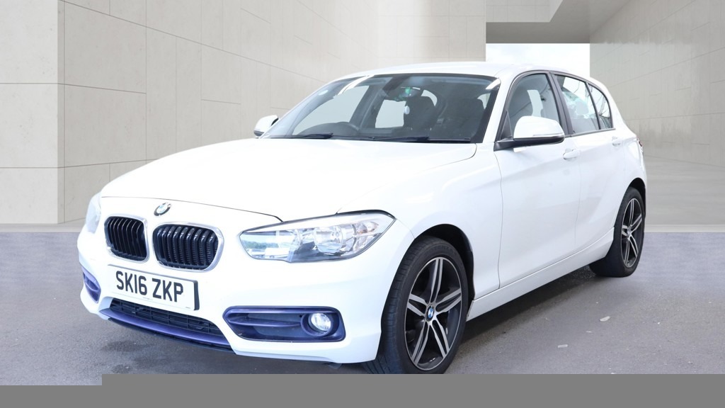 BMW 1 Series 118I Sport Pro Media Nav Dab Bluetoot SK16ZKP White #4