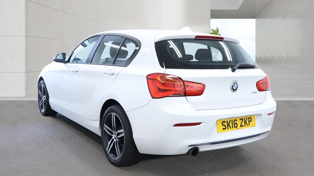 BMW 1 Series 118I Sport Pro Media Nav Dab Bluetoot SK16ZKP White #2