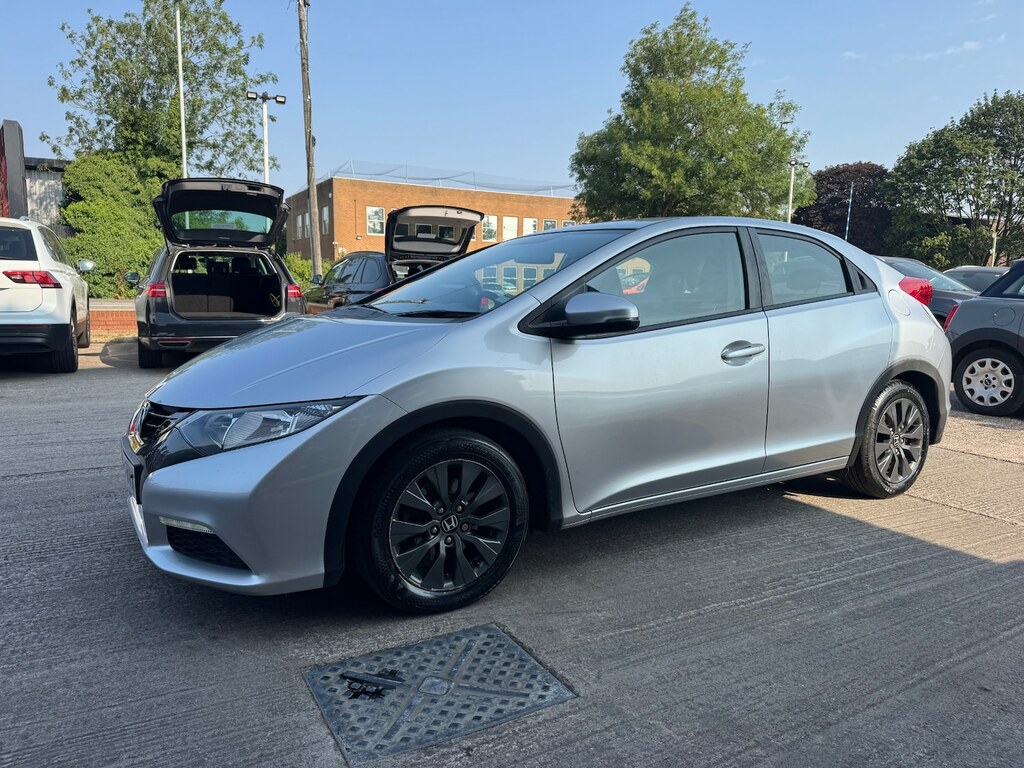 Honda Civic 1.6 I-dtec Se 20 Tax 78 Mpg 12 Months M Silver #6