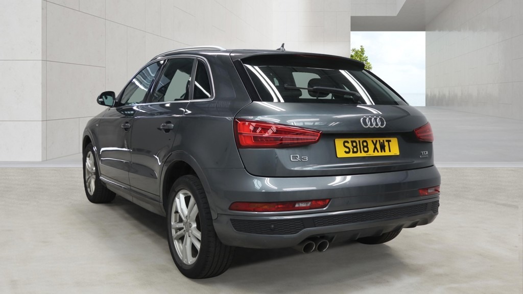 Audi Q3 2.0 Tdi Quattro S Line Edition Tech Pack SB18XWT Grey #2