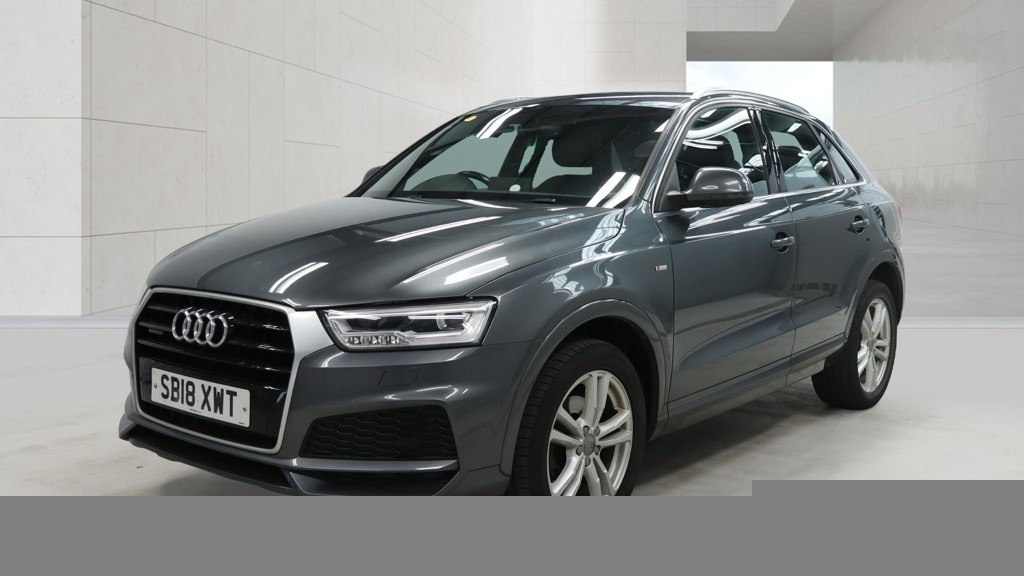 Audi Q3 2.0 Tdi Quattro S Line Edition Tech Pack SB18XWT Grey #4