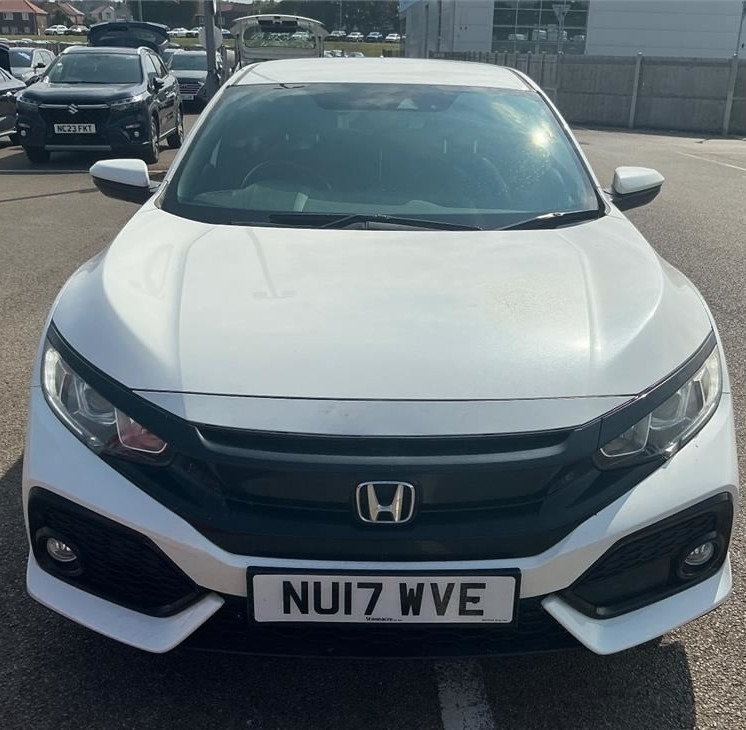 Honda Civic 1.0 Vtec Turbo Sr Nav Carplay Ulez Ca White #4