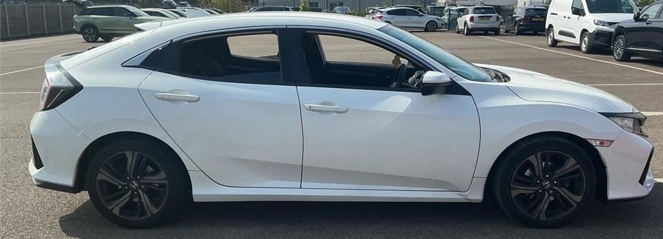 Honda Civic 1.0 Vtec Turbo Sr Nav Carplay Ulez Ca White #6