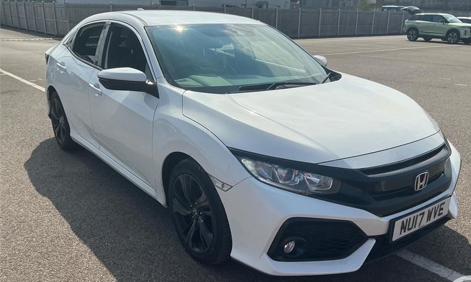 Honda Civic 1.0 Vtec Turbo Sr Nav Carplay Ulez Ca White
