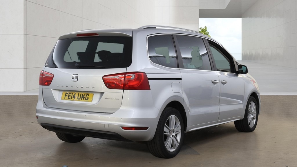Seat Alhambra 2.0 Tdi Cr Ecomotive Se Silver #4