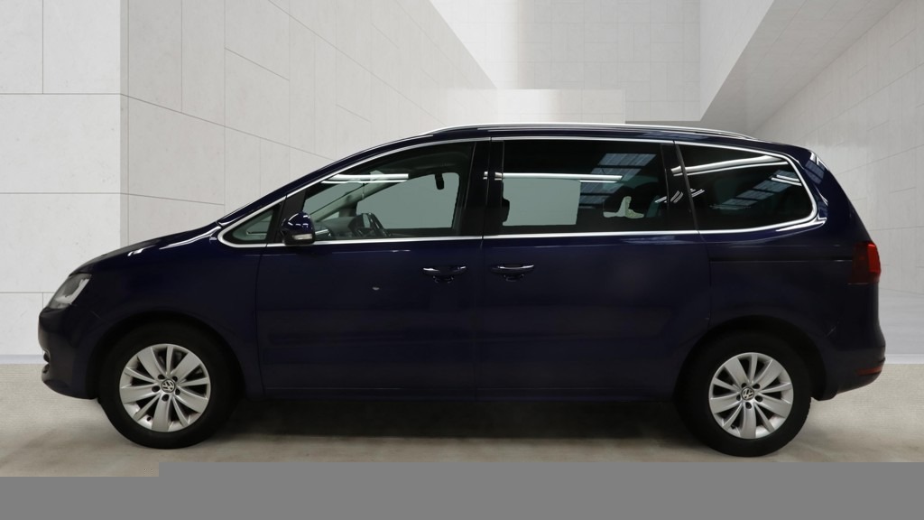 Volkswagen Sharan 2.0 Tdi Cr Bmt 184 Se Nav Dsg Ulez Dab Blue #5