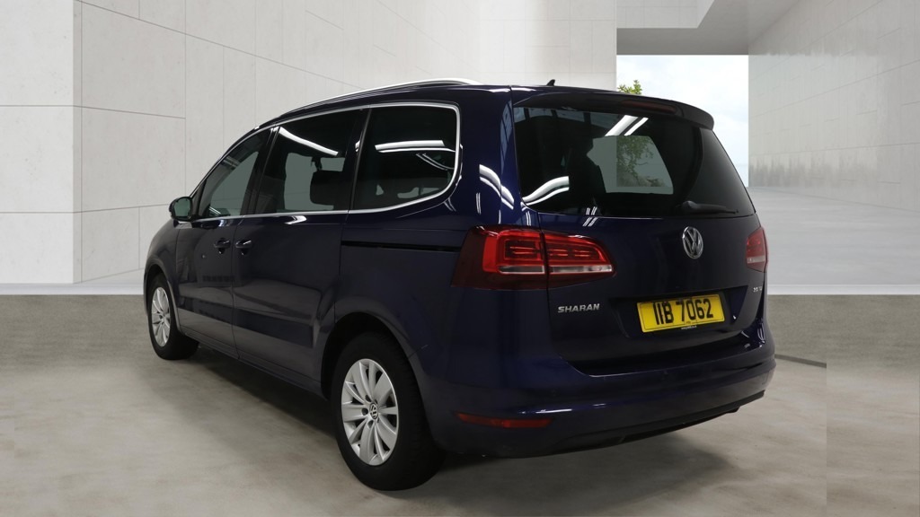 Volkswagen Sharan 2.0 Tdi Cr Bmt 184 Se Nav Dsg Ulez Dab Blue #2