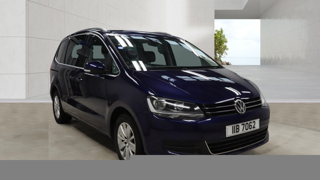 Volkswagen Sharan 2.0 Tdi Cr Bmt 184 Se Nav Dsg Ulez Dab Blue