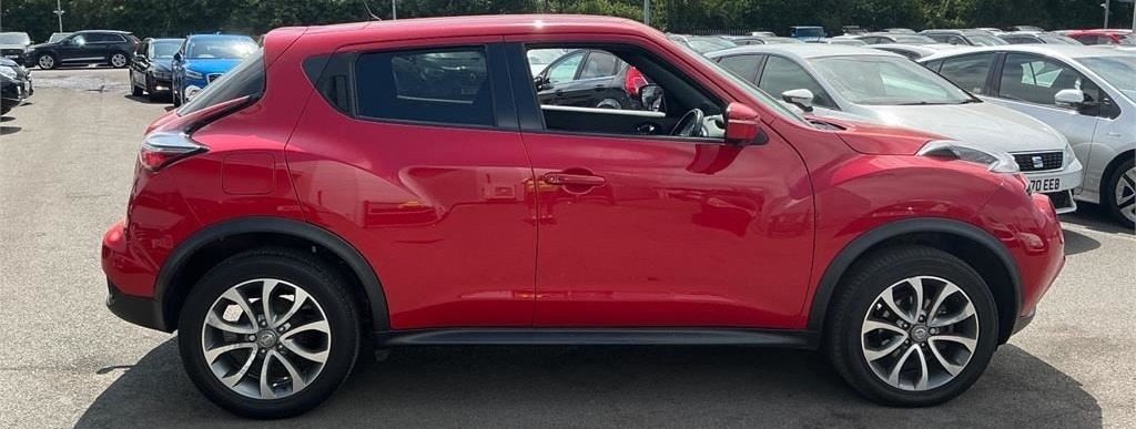 Nissan Juke 1.5 Dci Tekna Nav Leather Ulez 70 Mpg Red #6