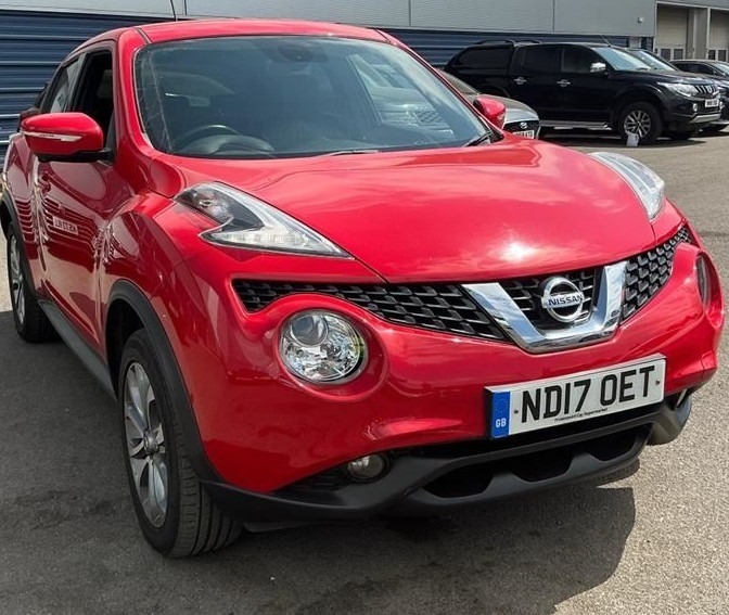 Nissan Juke 1.5 Dci Tekna Nav Leather Ulez 70 Mpg Red