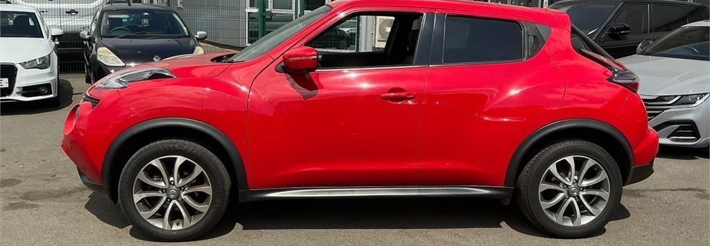 Nissan Juke 1.5 Dci Tekna Nav Leather Ulez 70 Mpg Red #2