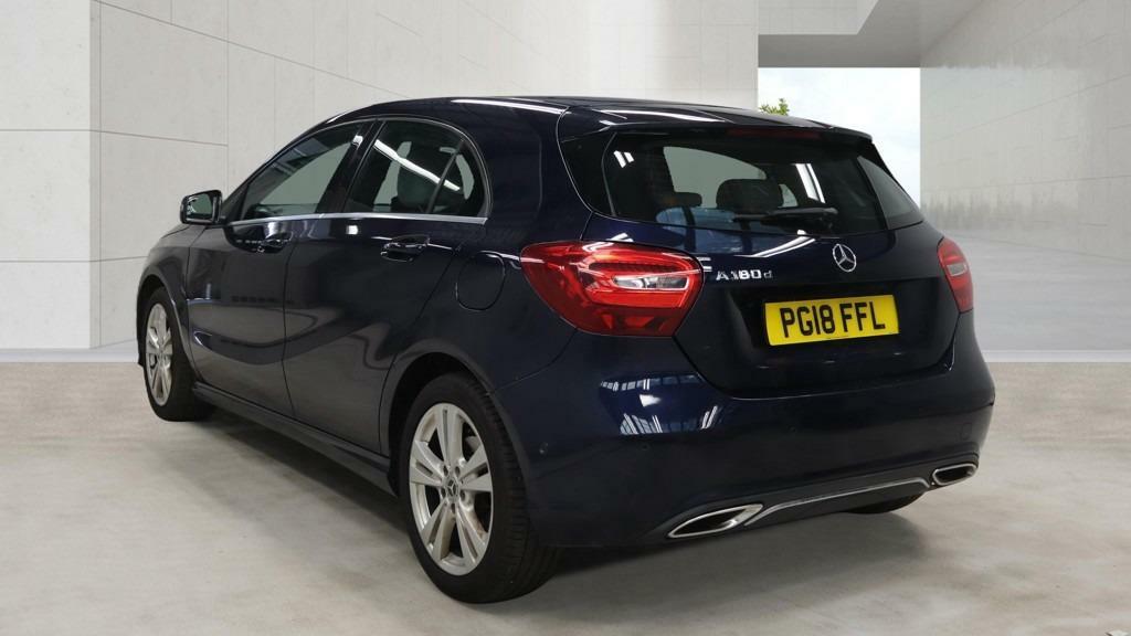 Mercedes-Benz A Class A180d Sport Executive Nav Leather Camer Blue #2