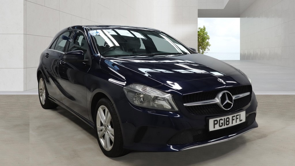 Mercedes-Benz A Class A180d Sport Executive Nav Leather Camer Blue