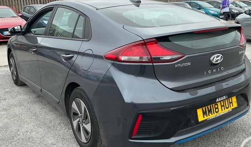 Hyundai Ioniq 1.6 Gdi Hybrid Se Ulez 83 Mpg Came Grey #2