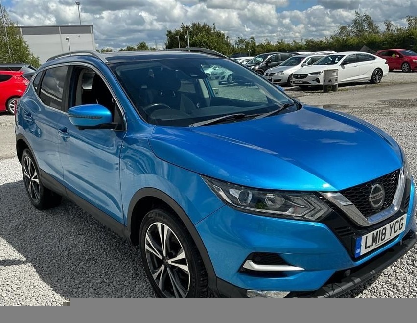 Nissan Qashqai 1.2 Dig-t N-connecta Panroof Nav Camera Blue