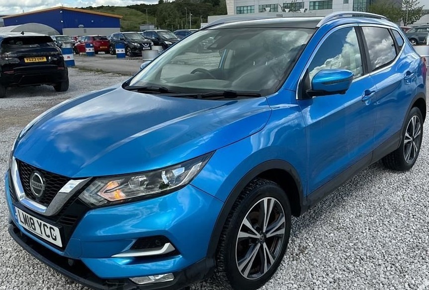 Nissan Qashqai Tekna Plus Dig-t Xtronic Blue #7