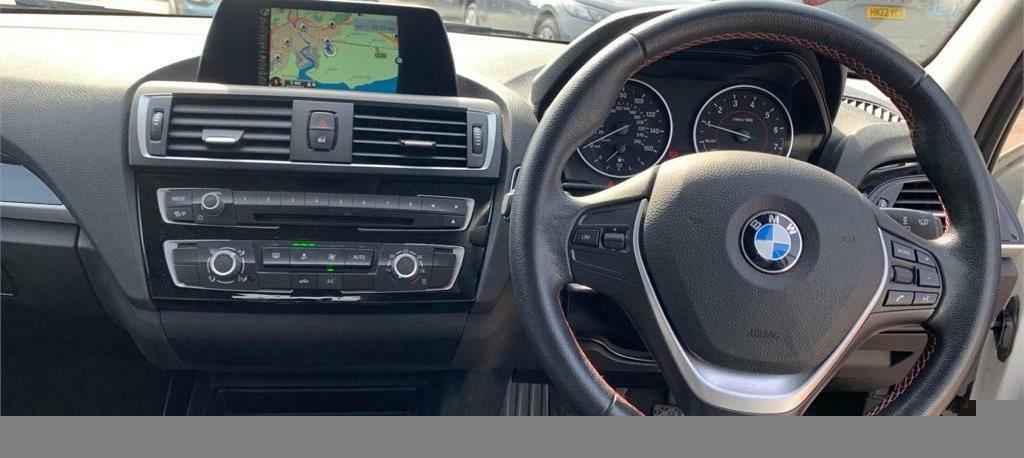 BMW 1 Series 118I Sport Nav Pro Media Dab Ulez Blu White #3