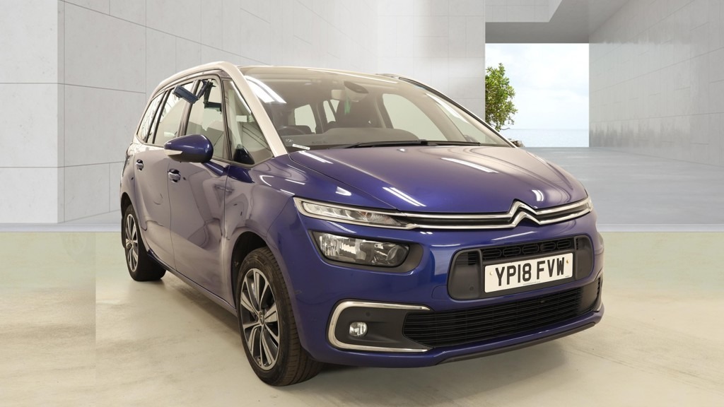 Citroen Grand C4 Picasso 1.6 Bluehdi Feel Ulez Nav 70 Mpg 6 Se Blue
