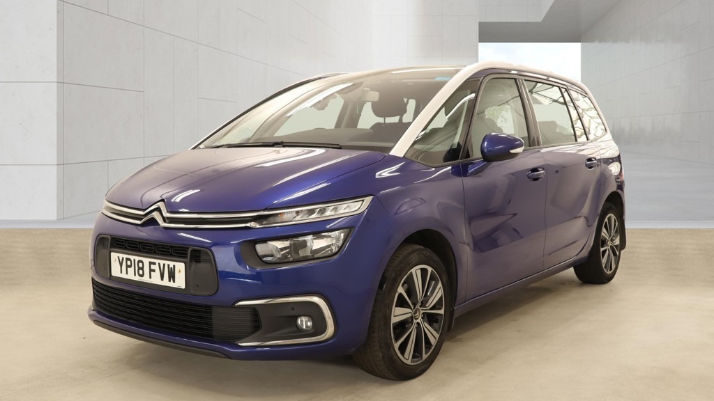 Citroen Grand C4 Picasso 1.6 Bluehdi Feel Ulez Nav 70 Mpg 6 Se Blue #4
