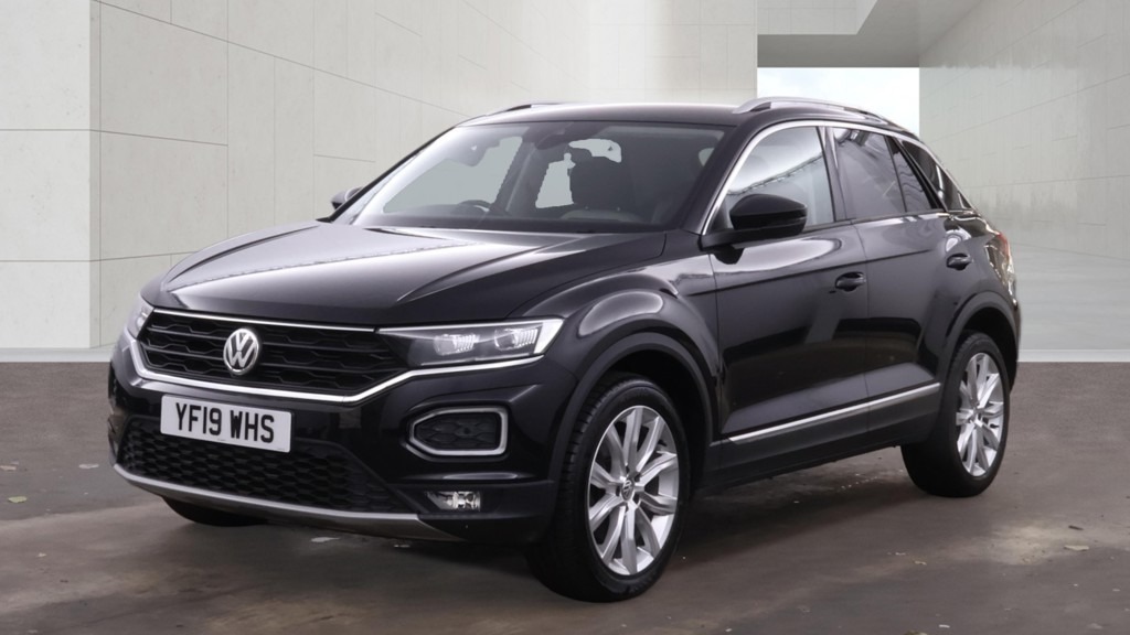 Volkswagen T-Roc 2.0 Tdi Sel Nav Car Net Apps Ulez Dab Black #5