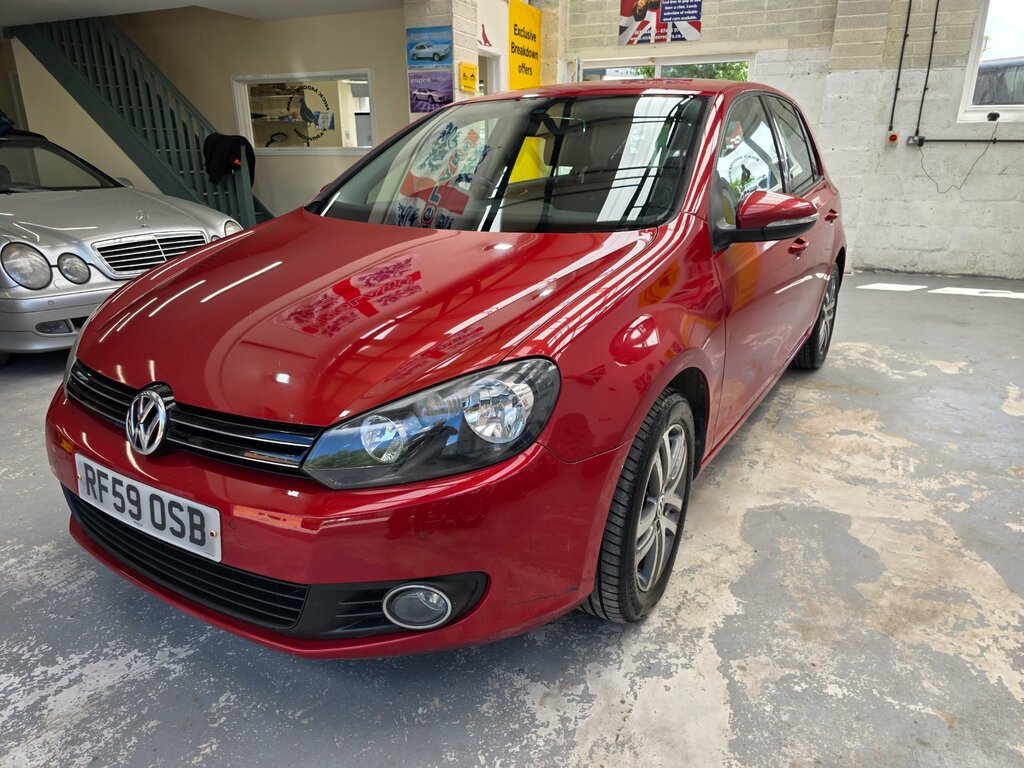 Volkswagen Golf 2010 Volkswagen Golfnbsp1.4 Tsi Se Dsg Euro 5 Silver #1