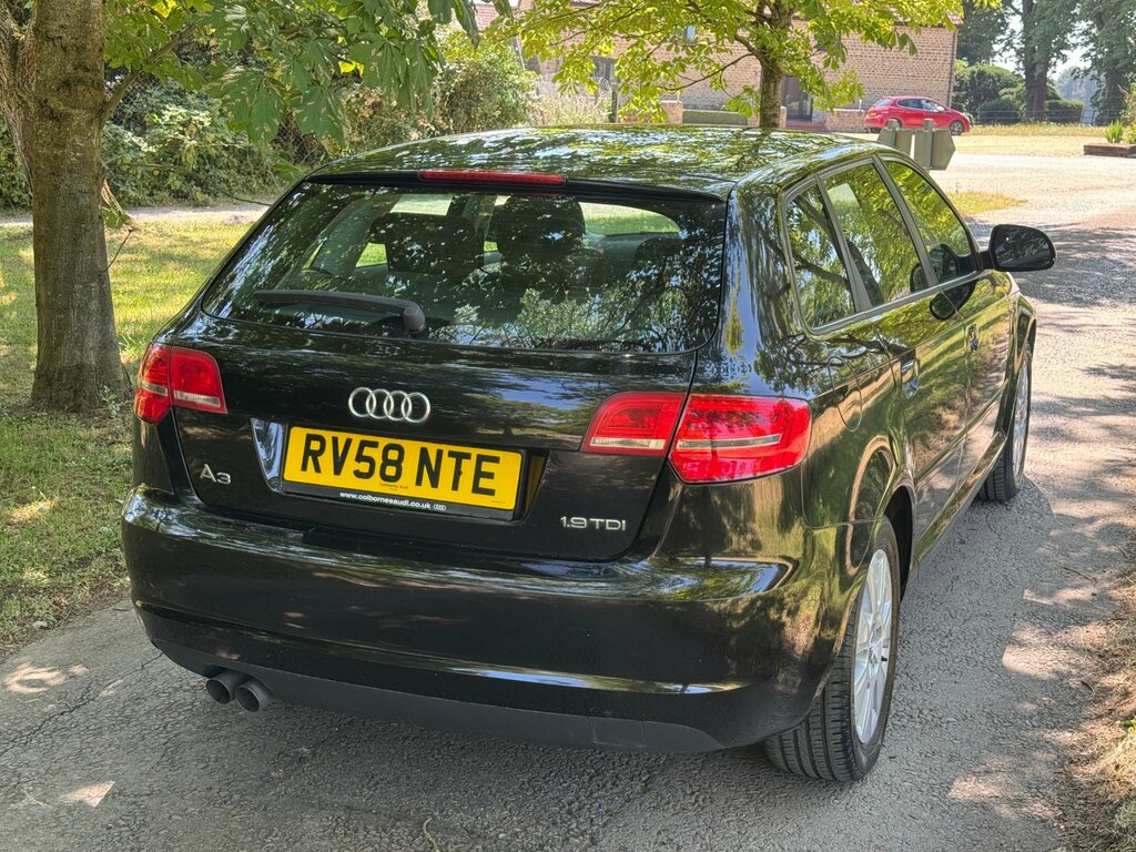Audi A3 1.9 Tdi Sportback Euro 4 105 Ps Black #4