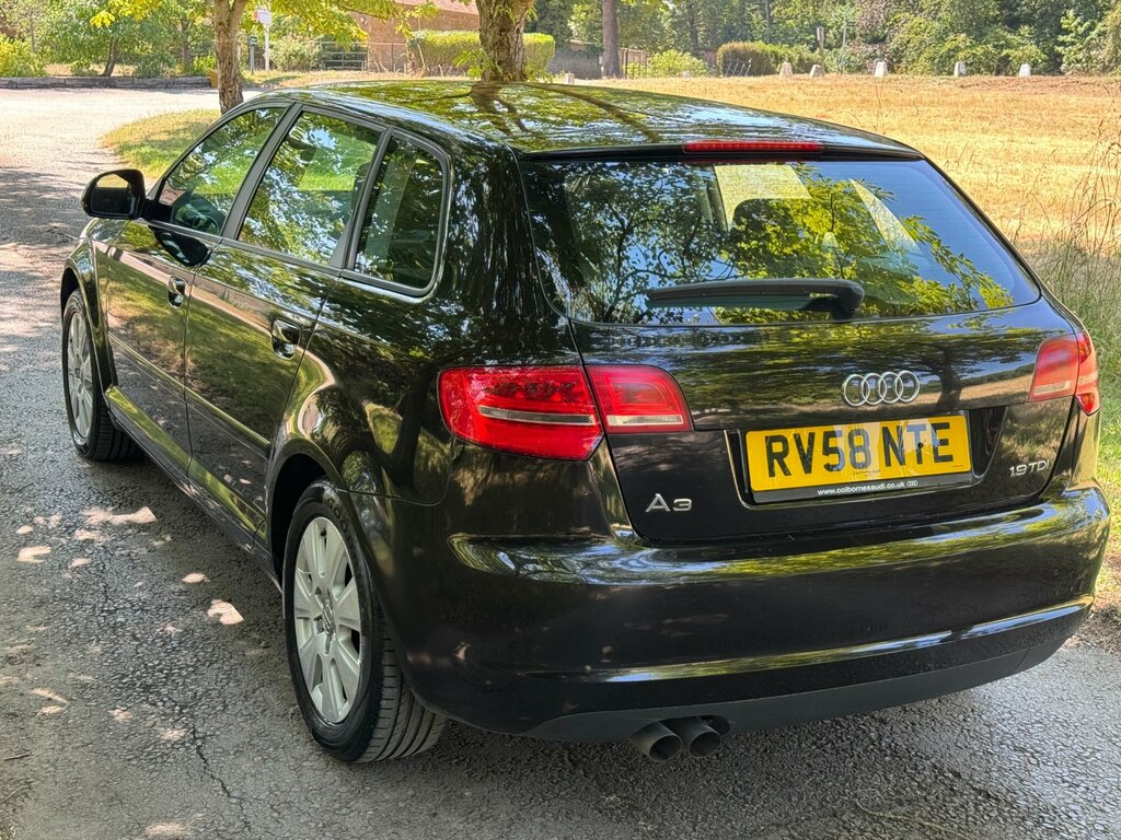 Audi A3 1.9 Tdi Sportback Euro 4 105 Ps Black #3