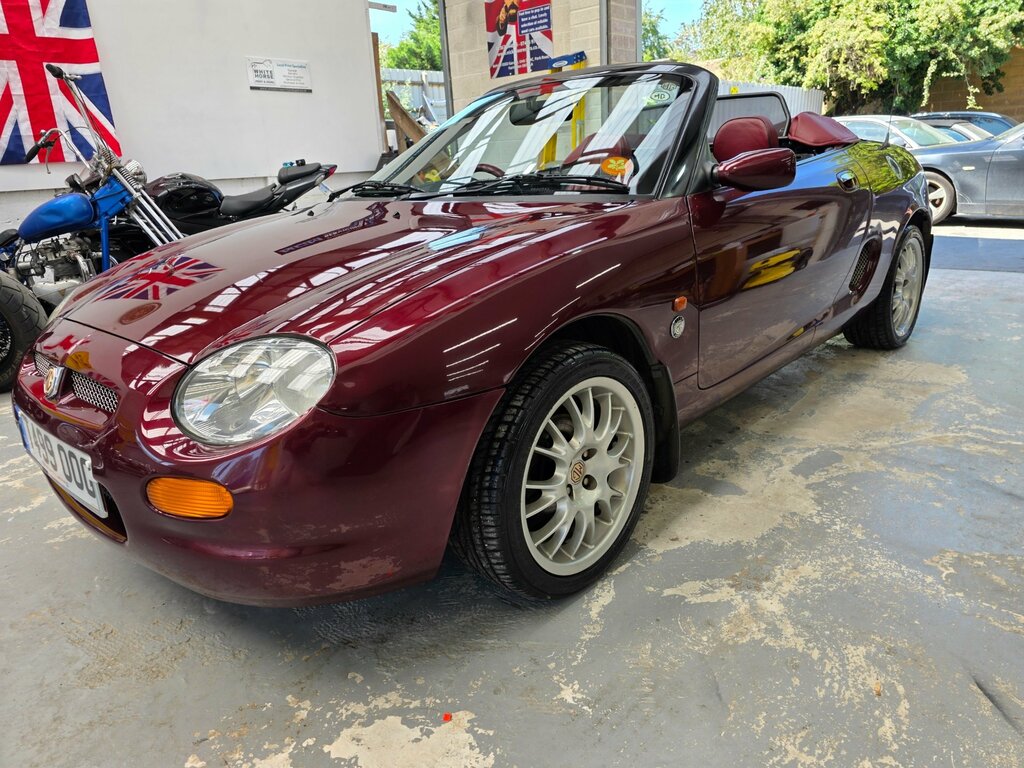 MG MGF 1.8I Vvc Convertible 190 Gkm, Red