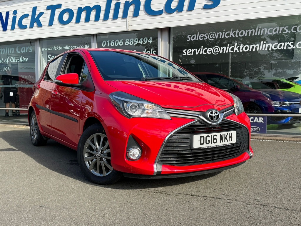 Toyota Yaris Petrol Red