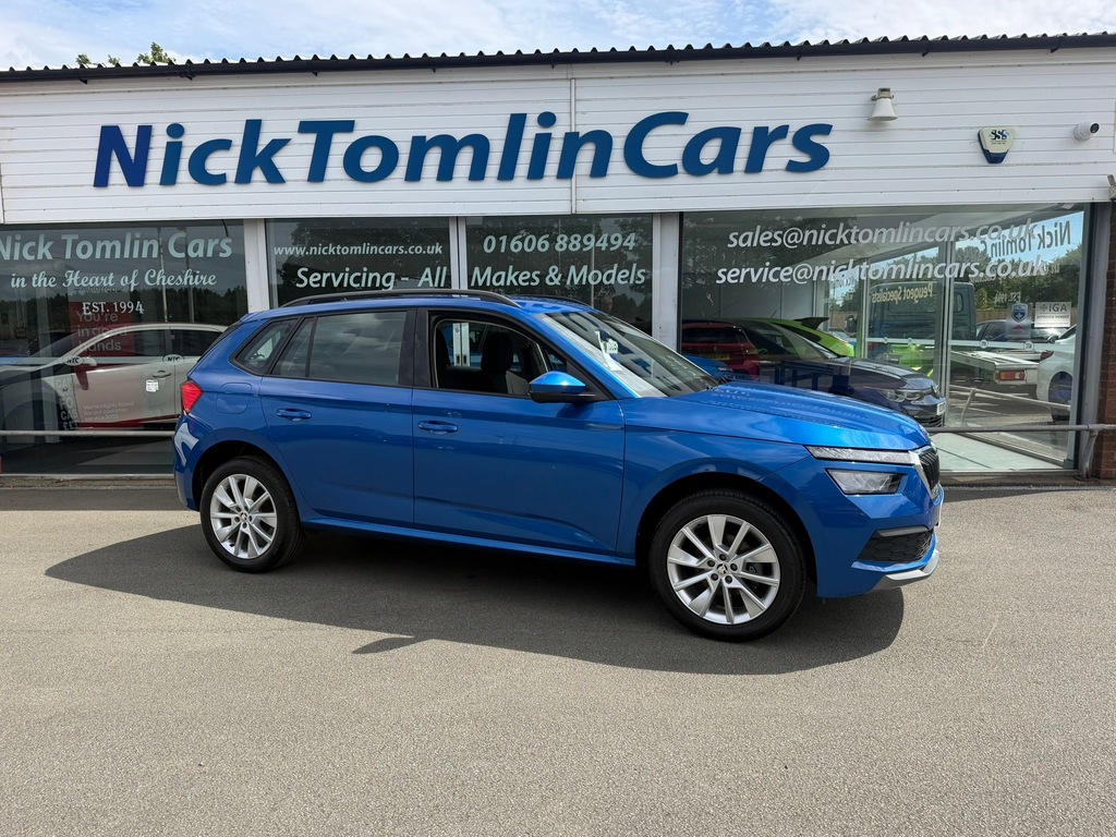Skoda Kamiq Petrol Blue #4