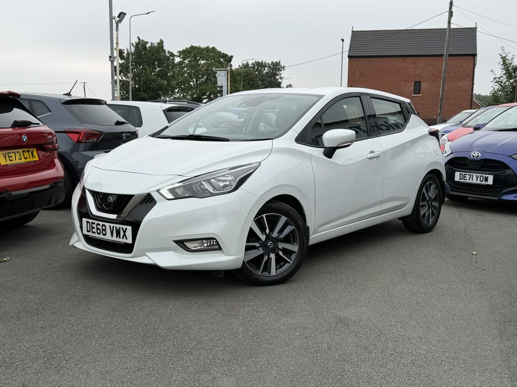 Nissan Micra Petrol White #2