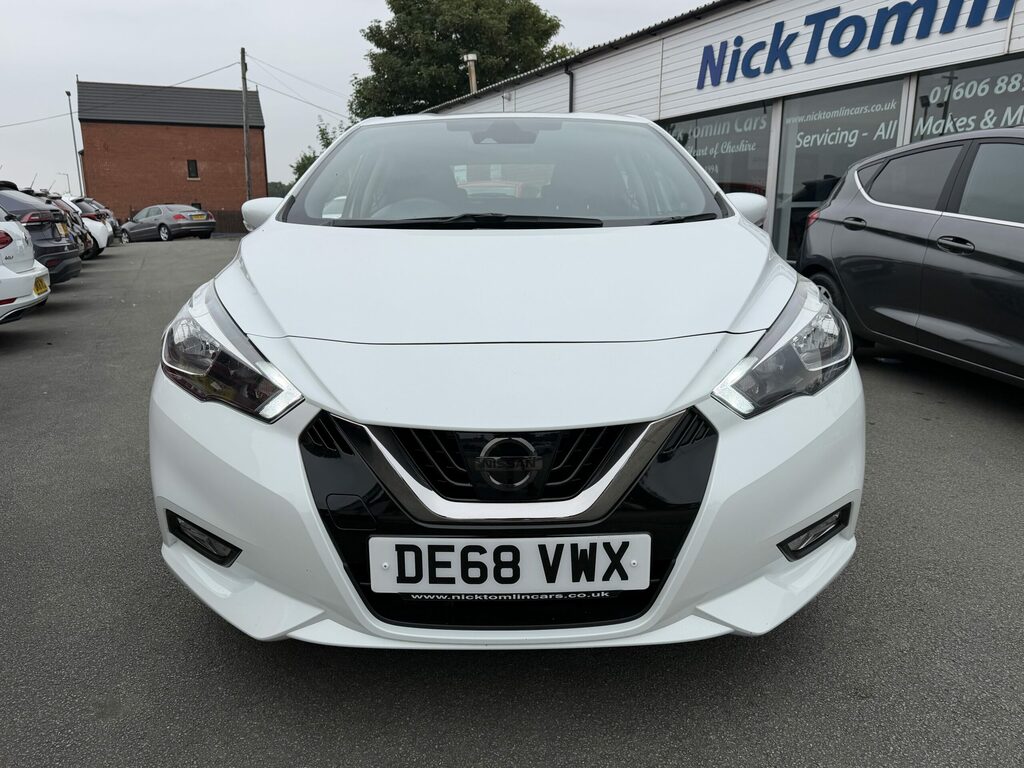 Nissan Micra Petrol White #3