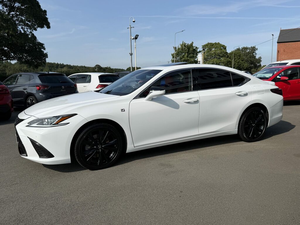 Lexus ES Hybrid White #5