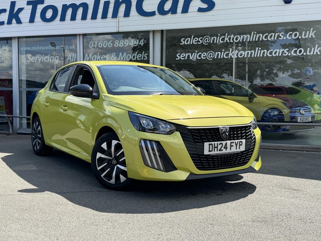 Peugeot 208 Petrol Yellow