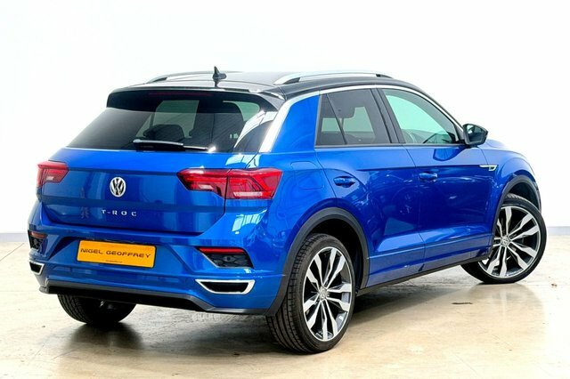 Volkswagen T-Roc 1.5 Tsi Gpf Evo R-line Suv Dsg Euro 6 LV69LVT Blue #6