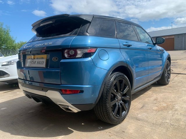Land Rover Range Rover Evoque 2.2 Sd4 Dynamic Suv SG14PXR Blue #3