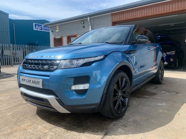 Land Rover Range Rover Evoque 2.2 Sd4 Dynamic Suv SG14PXR Blue #2