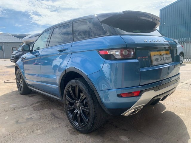 Land Rover Range Rover Evoque 2.2 Sd4 Dynamic Suv SG14PXR Blue #4